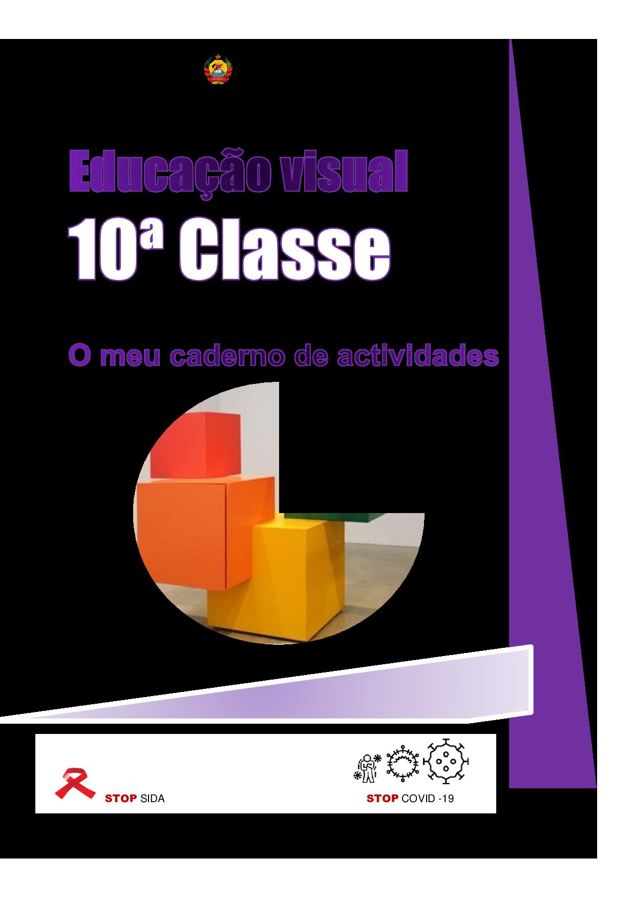 Educação Visual da 10ª Classe (O Meu Caderno de Actividades - Moçambique; 2021) Baixar em PDF