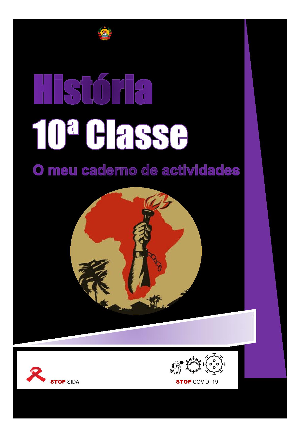 História da 10ª Classe (O Meu Caderno de Actividades - Moçambique; 2021) Baixar em PDF
