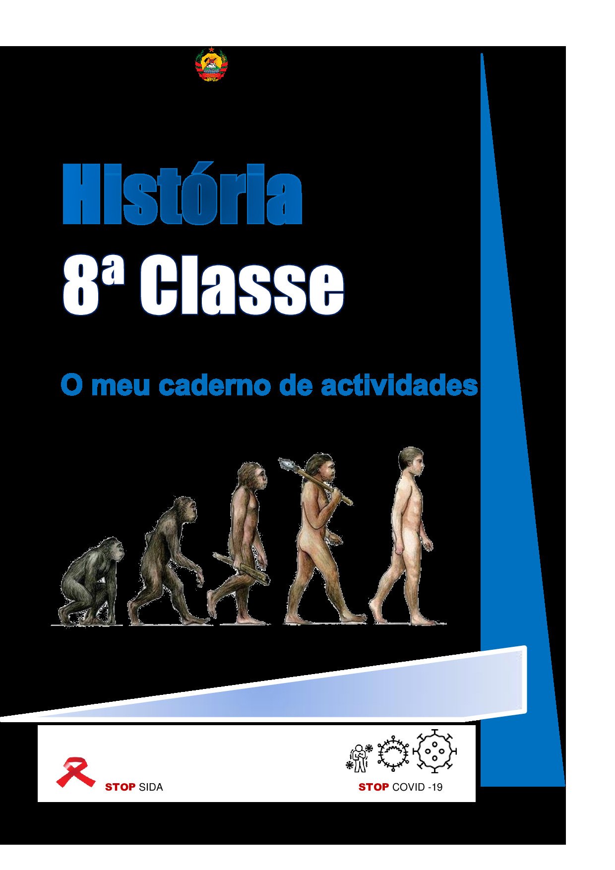 História da 8ª Classe (O Meu Caderno de Actividades - Moçambique; 2021) Baixar em PDF