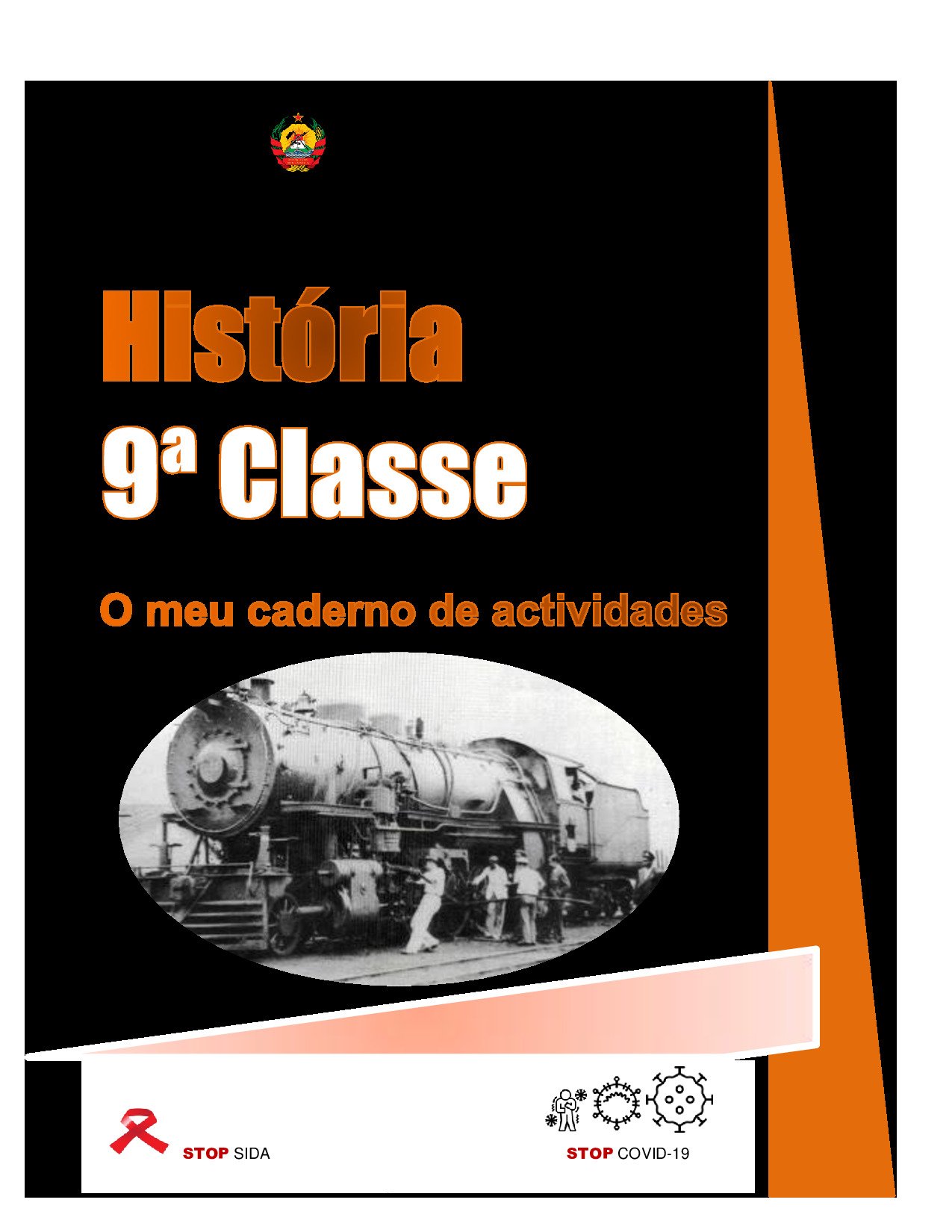 História da 9ª Classe (O Meu Caderno de Actividades - Moçambique; 2021) Baixar Livro em PDF