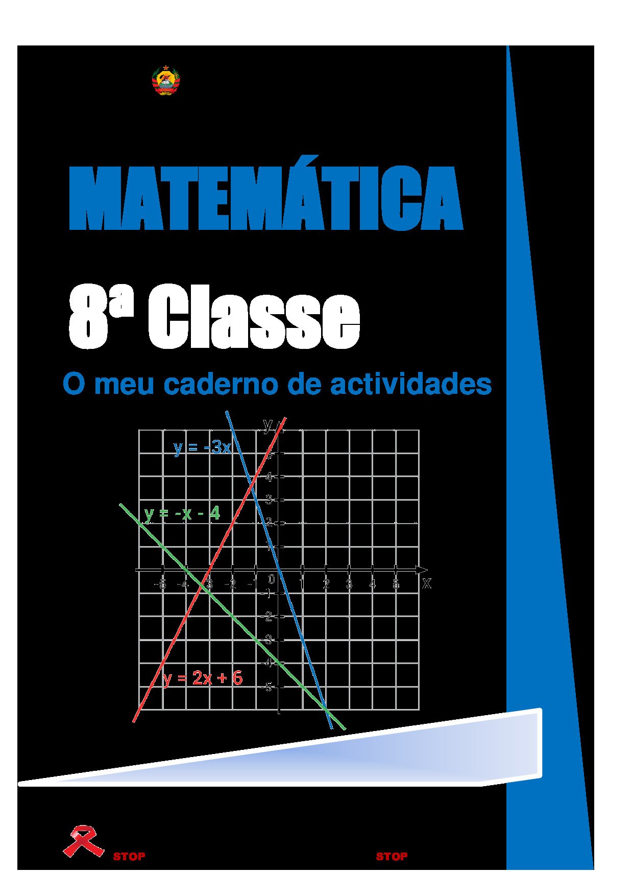 Matemática da 8ª Classe (O Meu Caderno de Actividades - Moçambique; 2021) Baixar em PDF