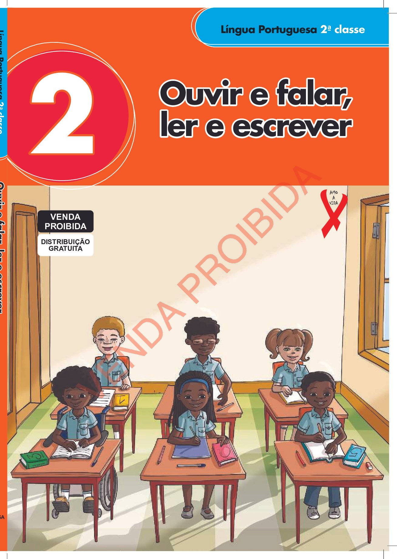 Ouvir e Falar, Ler e Escrever - Língua Portuguesa da 2ª Classe (MEC 2025 Moçambique) Livro em PDF